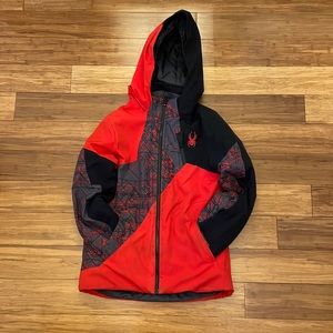 Spyder boys ambush ski jacket
